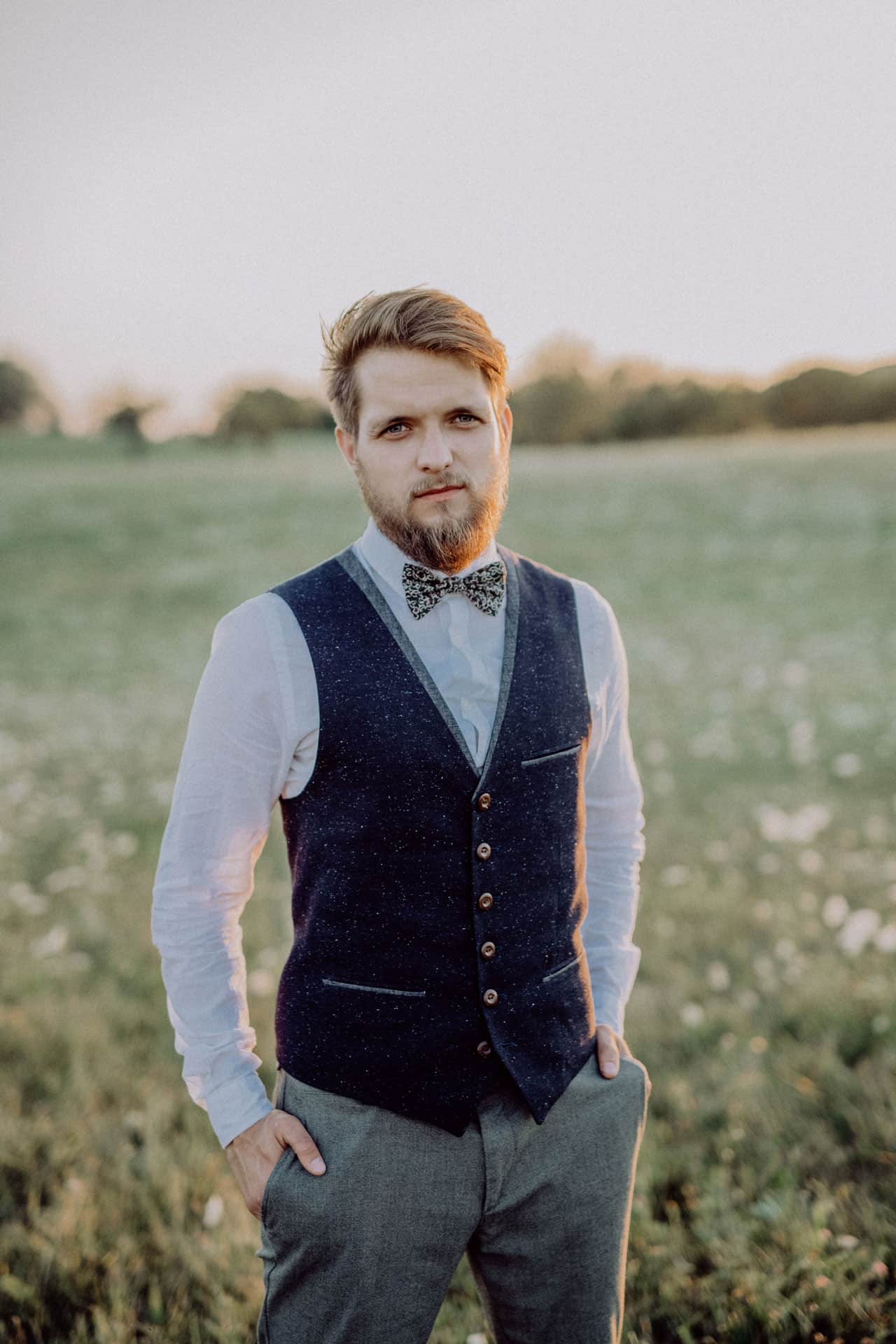 Handsome Young Groom